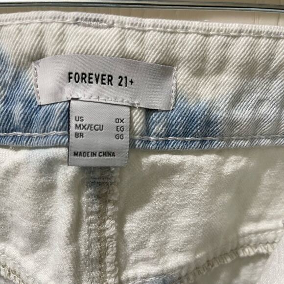 Forever 21 Denim jeans tie dye NWT - Picture 3 of 5